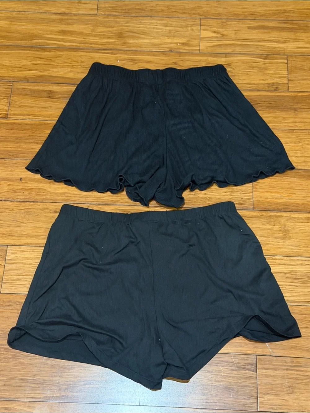 Pijama shorts Black Santa's Treasures and Primark bundle Size S